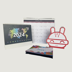 Nouveau produit en gros calendriers muraux mensuels personnalisés <span class=keywords><strong>2024</strong></span> 2025 365 jours bureau <span class=keywords><strong>calendrier</strong></span> de l'avent <span class=keywords><strong>calendrier</strong></span> d'impression de table - Product Image 2