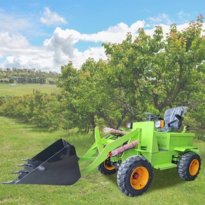 Mini Frontend <strong>Wheel</strong> Grapple <strong>Loader</strong> Articulated Wheeling Snow Plow <strong>Loader</strong> Multi Function <strong>Small</strong> Electric <strong>Loader</strong> - Product Image 3