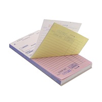 Formulaire de facture personnalisé papier autocopiant NCR personnalisé avec nom de la société adresse téléphone et numéro imprimer ajouter des fonctionnalités