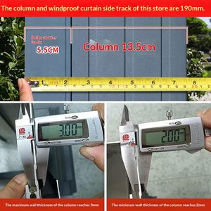 Pabellón <span class=keywords><strong>de</strong></span> aluminio con persianas <span class=keywords><strong>el</strong></span>éctricas <span class=keywords><strong>de</strong></span> estilo chino para patio exterior, con pulverización <span class=keywords><strong>de</strong></span> polvo, para villa, jardín, gazebo rural, terraza, sala <span class=keywords><strong>de</strong></span> té - Product Image 2