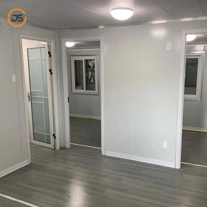 בית מכולה נייד מפלדה טרומית בגודל 20 רגל, ניתן להרחבה, 3 חדרים, למלון, למגורים, לבית, לקבינה - Product Image 3