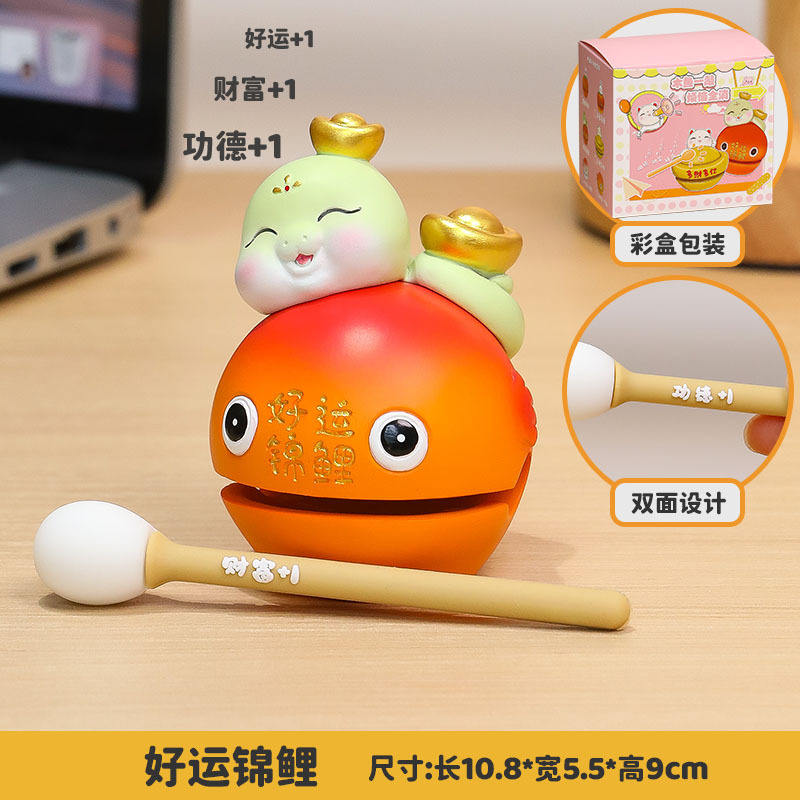 Resin version-good luck koi [luxury]]