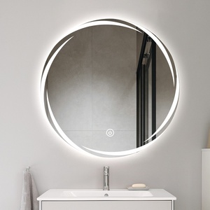 <span class=keywords><strong>Espejo</strong></span> de Pared Iluminado con Diseño de Sol y Flores de BOLEN, <span class=keywords><strong>Espejo</strong></span> Decorativo para Hotel con Luz de Tres Colores, <span class=keywords><strong>Espejo</strong></span> para Baño - Product Image 3