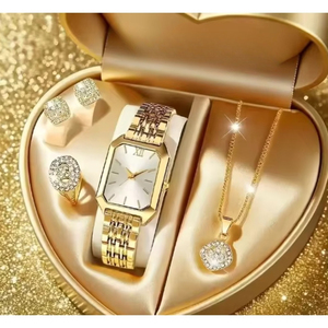 Nouvelles Montres à Quartz de Luxe Léger pour Femmes, Bracelet en Acier Inoxydable Personnalisé, Design Carré, ODM, Cadeau Idéal pour Femme - Product Image 3