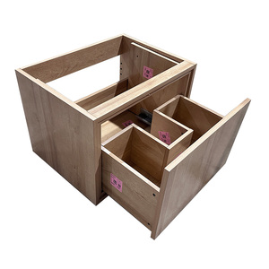 Mueble <span class=keywords><strong>de</strong></span> Baño Moderno, Resistente al <span class=keywords><strong>Agua</strong></span> y Ecológico para Hotel, con Lavabo <span class=keywords><strong>de</strong></span> Cerámica y Espejo, <span class=keywords><strong>de</strong></span> Grado Comercial - Product Image 4