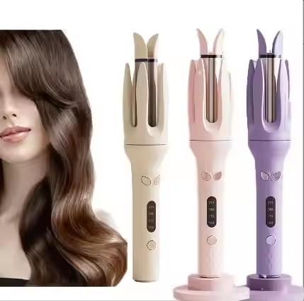 High Quality Customize Automatic Hair Curler Titanium Hair Straightener Professional Flat Irons Salon Hair Care Styling Tool