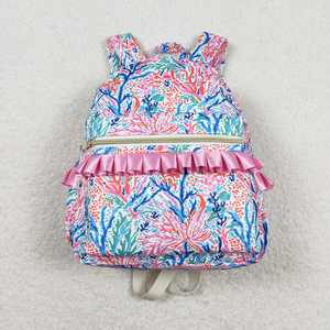 Wholesale RTS Backpack School Bags Waterproof Backpack Kid Girls Cute Print Ruffle School Bag Bookbags Factory Direct Sales - Product Image 4
