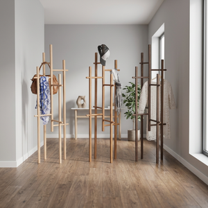 CHAO CHING Modern Metal Design Multi-function <b>Standing</b> Hanger Coat Rack Home Furniture for Living Room Bedroom Hallway Apartment - Product Image 3