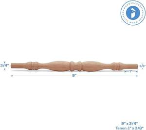 ลูกกรงไม้แข็งแรงทนทานแบบหมุนลูกกรงสำหรับตกแต่งเฟอร์นิเจอร์งานไม้ - Product Image 5