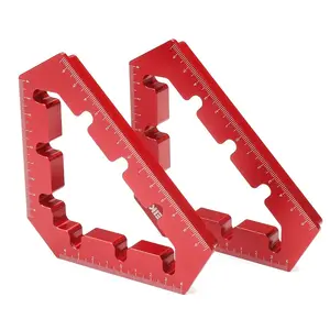 Woodworking 45 and 90 Degree Right Angle Clamps Aluminum Alloy Positioning Clamping Square Corner Clamp Auxiliary Fixture