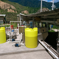 Machine de déshydratation des boues à haute concentration, équipement de filtration industriel pour le traitement d'épaississement et de déshydratation des boues