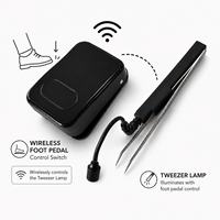 Lampe UV sans fil mini 1W rechargeable pour cils, lumière de polymérisation pour pinces 395-400nm, outil portable pour extension de cils en salon