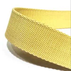 Nhà sản xuất tùy chỉnh Aramid Webbing lưới chịu nhiệt độ cao chống cháy vành đai chống cháy Webbing