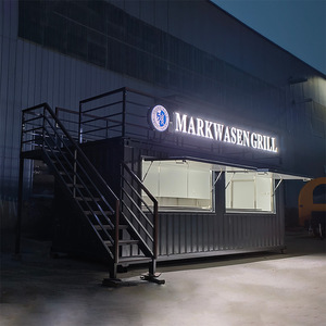 Nuevo Diseño Europeo de Bar en Contenedor de 20 pies para Uso Comercial, Módulos Prefabricados para Cafetería, Cocina en Contenedor - Product Image 3