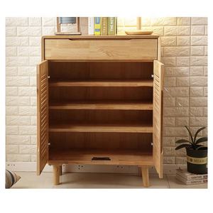 <span class=keywords><strong>Moderno</strong></span> Portascarpe in Legno Naturale per Soggiorno - Product Image 2