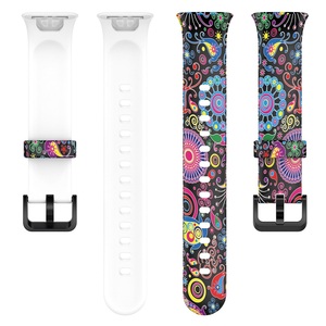 Pulsera deportiva Correa de <span class=keywords><strong>reloj</strong></span> de repuesto para Xiaomi Mi Band 7 Pro Correa de <span class=keywords><strong>reloj</strong></span> de silicona impresa colorida - Product Image 6