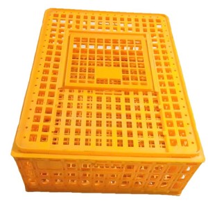 Gabbie per <span class=keywords><strong>Animali</strong></span> da Fattoria <span class=keywords><strong>con</strong></span> Design a Rotazione, Cassa di Trasporto in Plastica per Pollame, Multiuso per Uso Agricolo - Product Image 4