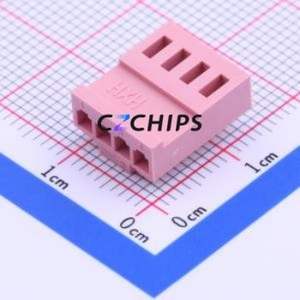 HX25012-4Y Housing (Wire-to-Board / Wire-to-Wire) P=2.54mm Connector 1x4P 2.54mm 1 4 - Product Image 1