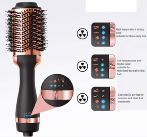 Outil de coiffure Offre Spéciale One Step Sèche-cheveux Brosse Anion Brosse à air chaud Électrique 1000w Joy Sèche-cheveux professionnel 3 en 1 - Product Image 5