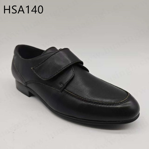 HY, Cérémonie de remise des prix, Chaussures formelles dédiées aux élèves du primaire, du collège et du lycée, Chaussures uniformes noires populaires pour enfants au Kenya HSA003 - Product Image 4