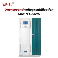 Régulateur de tension automatique haute puissance WF.EL SBW-600kva triphasé 380V AC 50/60Hz avec interface tactile