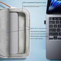 Housse d'ordinateur portable en nylon durable, antichoc et résistante aux chutes, pour tablettes et ordinateurs portables, fabrication OEM/ODM d'origine