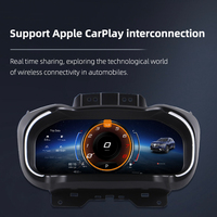 Cache-tableau de bord GPS Compteur de vitesse OEM Tableau de bord numérique CarPlay pour Renault Koleos 16-19