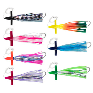 Sensoar Octopus Hameçon en acier inoxydable renforcé de 7 et 9 pouces pour la pêche en bateau, la pêche au maquereau, la pêche au <span class=keywords><strong>loup</strong></span> de mer et la pêche à la traîne en mer - Product Image 5