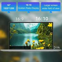 MiniTree 16inch Gaming Laptop I9 12900H RTX2050 4G Discrete Graphic I7 13620H MX550 4G Full Type-C 3*USB3.1 1920*1080 Notebook