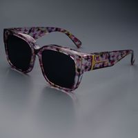 Lunettes de soleil polarisées UV400 à clipser en T, best-seller, pour femme, protection solaire, monture carrée complète, tendance transfrontalière, conduite et activités de plein air