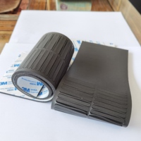 Placa de sellado impermeable para tableta y teléfono, cinta adhesiva esmerilada negra, almohadillas de espuma de porón, alta elasticidad, a prueba de polvo