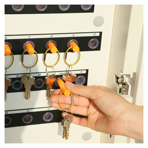 Trắng Với Khóa Vân Tay Treo Tường Hộp An Toàn Điện Tử Thông Minh - Product Image 2