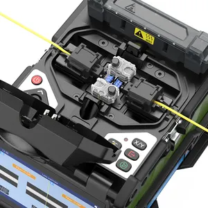 Original Komshine FX39 Trunk Fusion Splicer 6 Motors Core To Core Alignment Spanish French Portuguese 9 Languages