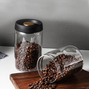 Tarro <span class=keywords><strong>de</strong></span> almacenamiento <span class=keywords><strong>de</strong></span> <span class=keywords><strong>vidrio</strong></span> <span class=keywords><strong>de</strong></span> borosilicato para almacenamiento <span class=keywords><strong>de</strong></span> granos <span class=keywords><strong>de</strong></span> café, tarro <span class=keywords><strong>de</strong></span> almacenamiento <span class=keywords><strong>sellado</strong></span> <span class=keywords><strong>al</strong></span> vacío - Product Image 4