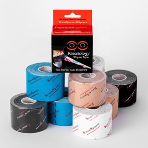 Cinta de kinesiología, cinta atlética elástica de algodón impermeable para músculos, soporte de <span class=keywords><strong>rodilla</strong></span> y recuperación de lesiones - Product Image 6