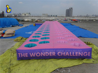Course d'obstacles gonflable avec pneus Challenge