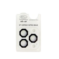 Film protecteur d'objectif de caméra de téléphone en verre trempé brillant AR+AF Eagle Eye Octagon Shiny Diamond pour iPhone 13 14 15 16 17 18 Pro Max Plus