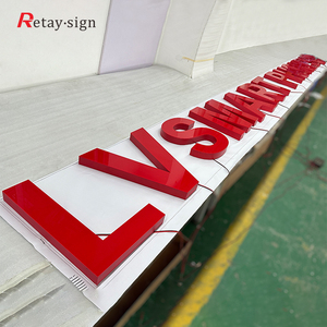 Kinh Doanh dấu hiệu logo ngoài trời làm Acrylic cửa hàng tường quảng cáo dấu hiệu LED frontlit kênh chữ ký - Product Image 4