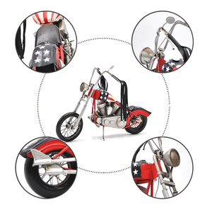 188-189 красный и белый легкий мотоциклетный 1:8 масштаб - Product Image 6