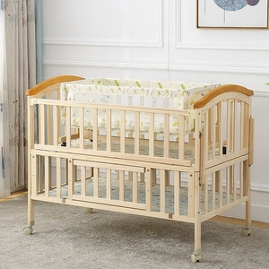 Culla Moderna in Legno Massello per Bambine con Set <span class=keywords><strong>di</strong></span> Biancheria da Letto, Uso in Camera da Letto, Garanzia <span class=keywords><strong>di</strong></span> 1 Anno - Product Image 6