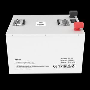 中国製24V 25.6V 300AH 7.6KWH 8KWH Diyバッテリーボックスソラリーハウスシステム24V Lifepo4 6000サイクル - Product Image 5