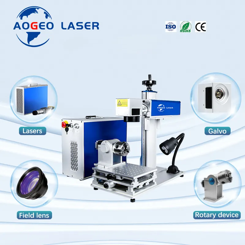 2024 JPT Mopa M7 60W 100W macchina per marcatura laser a colori in acciaio inossidabile 3d macchina laser per incisione profonda su piastra metallica