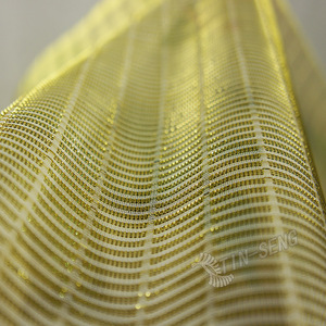 <span class=keywords><strong>Tulle</strong></span> Metallizzato <span class=keywords><strong>Oro</strong></span> Lucido a Quadri per Abiti da Bambina - Product Image 4