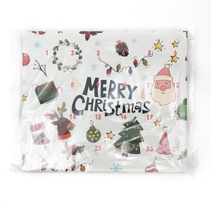24 calendrier cloches de Noël Surprise aveugle coffret créatif fait à la main bricolage enfants Bracelet boîte-cadeau - Product Image 1
