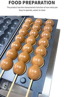 Tianze Fabricant d'oeufs électrique commercial personnalisé Petit fabricant de gaufres à gâteau rond Gaufrier à gaufres commercial approprié