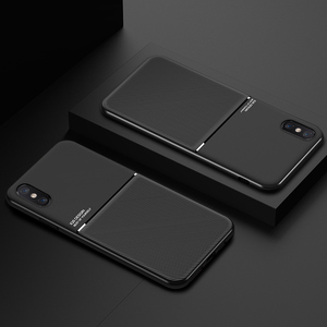 Per <span class=keywords><strong>Apple</strong></span> <span class=keywords><strong>iPhone</strong></span> X XR XS <span class=keywords><strong>11</strong></span> Pro Max <span class=keywords><strong>Cover</strong></span> posteriore Coque linea minimalista pelle Anti-goccia custodia per telefono in diagonale smerigliata antiurto - Product Image 4