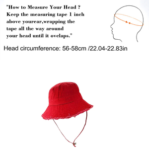 Chapeau Bob Y2K Effiloché Coupe-Vent avec Corde, Large Bord, Sangle Réglable et Bordure en Fourrure - Product Image 2