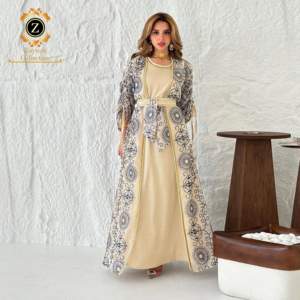 Zaynab mujeres musulmanas vestido Emmes bata alta calidad Abaya nueva <span class=keywords><strong>moda</strong></span> árabe chica últimos diseños Burqa Jalabiya Ramadan Abaya - Product Image 4
