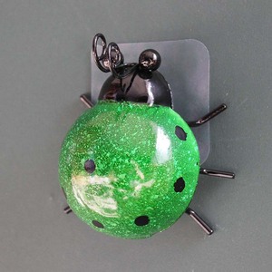 Décoration <span class=keywords><strong>murale</strong></span> mignonne en métal en forme de coccinelle, sculpture suspendue pour <span class=keywords><strong>jardin</strong></span>, ornements artistiques pour la maison - Product Image 3