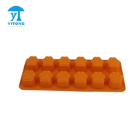 Plateau de cubes à glace en silicone 3d, forme de patte de chien, de chat, d'animal, de glace, de bonbons, au chocolat, moule de cuisson, pour four, congélateur, lavable au lave-vaisselle